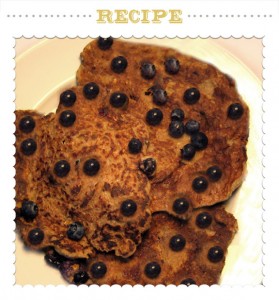Oat Groat and Blueberry Cinnamon Crepes